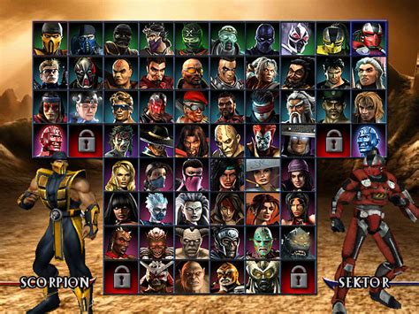 mortal kombat armageddon personajes|mortal kombat armageddon character list.